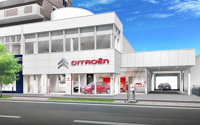 シトロエン広島ショールームオープンに向けて