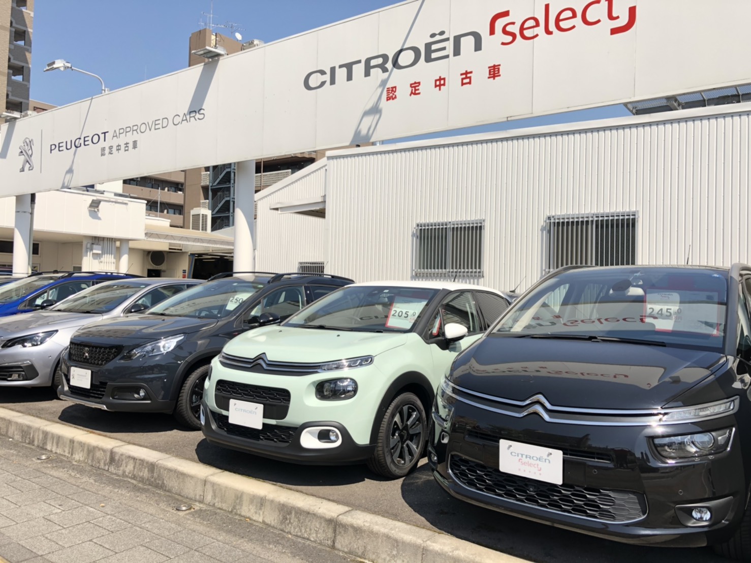 ＧＷ期間中の中古車展示について