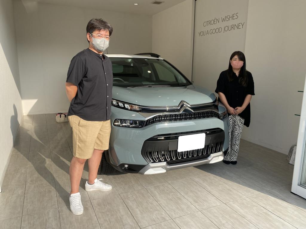 C3　AIRCROSS　SHINE　BlueHDi　Debut Edition　ご納車御礼